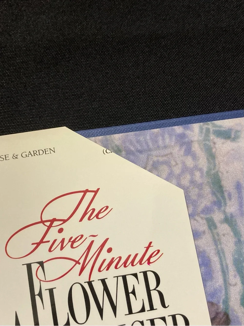 The Five-Minute Flower Arranger by Jane Newdick Hardcover